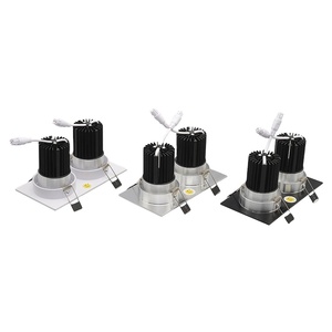 Có thể điều chỉnh đôi vuông <span class=keywords><strong>Led</strong></span> <span class=keywords><strong>Downlight</strong></span> 2*10 Wát đôi lõm hình chữ nhật <span class=keywords><strong>Led</strong></span> <span class=keywords><strong>Downlight</strong></span> Double-headed <span class=keywords><strong>Led</strong></span> <span class=keywords><strong>Downlight</strong></span> - Product Image 2