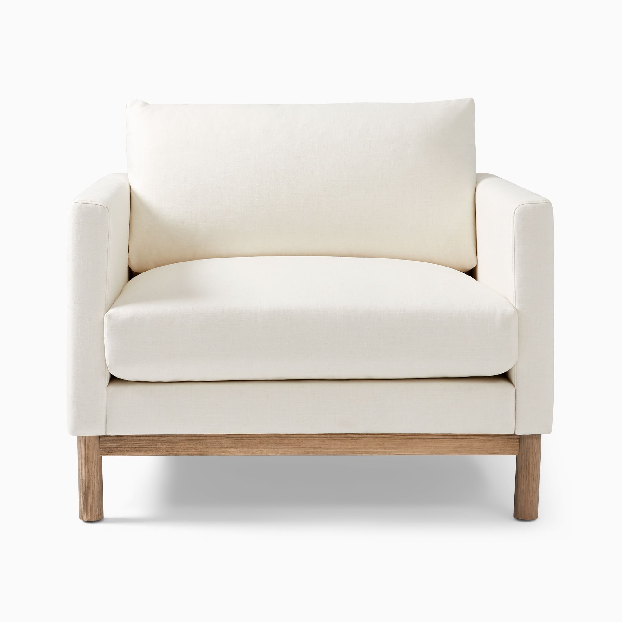 Luxury relax leisure home furniture modern armchair single sofa living room chair with wood base