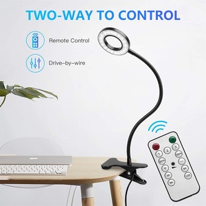 Lámparas de Escritorio EGH para Interiores, Lámpara de Mesa con Anillo de Clip de 90 mm y Control Remoto - Product Image 2