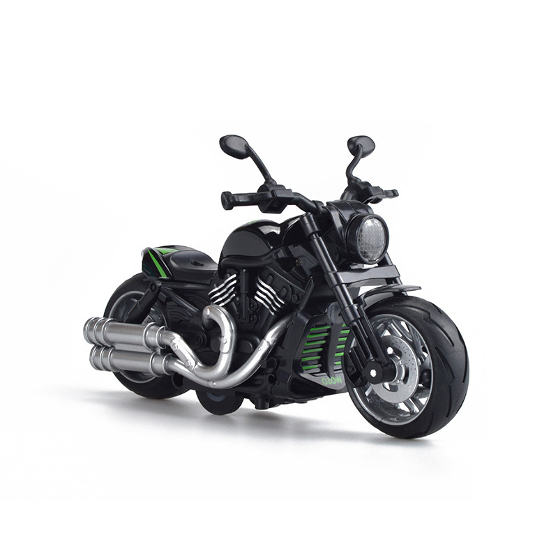 HARLEY en alliage noir [édition Pull Back]