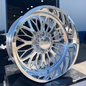 Rines KYKY Tipo 24x14 22x12 26x14 Pulidos con Borde Profundo, Rines Forjados para Camionetas, Rines Personalizados para Ford F250, Chevy Silverado, RAM 1500 - Product Image 2