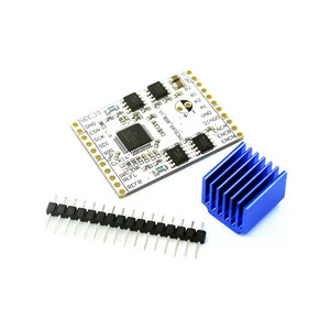 Module de pilote de moteur pas <span class=keywords><strong>à</strong></span> pas intégré TMC5160-<span class=keywords><strong>BOB</strong></span>, carte pilote <span class=keywords><strong>à</strong></span> puce TMC5160 TMC5160-TA avec dissipateur thermique - Product Image 1