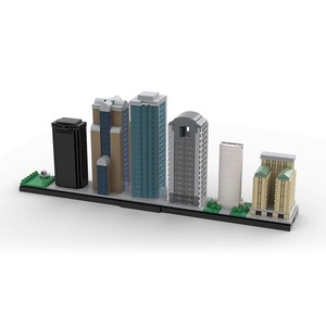 Set di Blocchi da Costruzione per Modellini di Case in Miniatura Personalizzati, Nuove Tecniche 3D MOC - Product Image 3