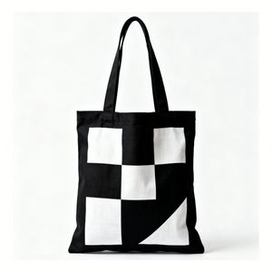 Sac fourre-tout en toile de coton épaisse, écologique, recyclable et réutilisable, avec fermeture éclair et capacité de 10 à 15 kg - Product Image 1