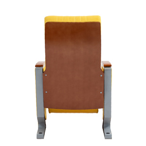 Hechuang Poetry Auditorium <b>Chair</b> P8136 <b>Yellow</b> Fabric Tiered Seating For Stadiums And Lecture Halls - Product Image 2