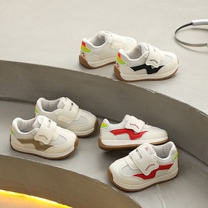 Chaussures pour bébés et tout-petits Printemps 2026 Nouveauté Garçons et Filles Semelle souple Antidérapante Fermeture Velcro à la cheville Semelle extérieure en caoutchouc Chaussures chaudes A-Gan - Product Image 1