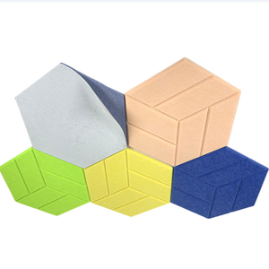 Lot de 12 panneaux acoustiques modernes autocollants pour une <span class=keywords><strong>isolation</strong></span> sonore rapide des murs, plafonds, entrepôts et extérieurs - Product Image 5