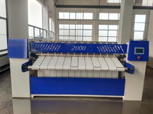 Máquina Plegadora de Ropa Industrial Eléctrica HOOP <span class=keywords><strong>Foldimate</strong></span> con Secadora y Planchado, Carcasa de Acero Inoxidable, Funcionamiento Continuo - Product Image 5