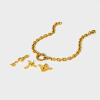 Bracelet DIY en acier inoxydable pour femme, chaîne serpent, chaîne cubaine, bijoux en acier inoxydable en gros