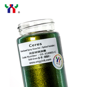 Vidrio en aerosol de color brillante Tinta variable óptica Glod-Verde - Product Image 5