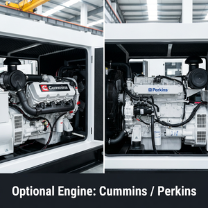 Générateur diesel silencieux LINGGE 20KW 30KVA 60KVA 88KVA avec capot insonorisé 50/60Hz triphasé, moteur CumminsPerkins - Product Image 3