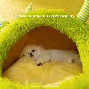 Wholesale OEM Self Warming Waterproof <strong>Non</strong> <strong>Slip</strong> Comfort Long Plush Pet <strong>Bed</strong> for <strong>Dogs</strong> Cats - Product Image 3