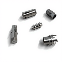 Connecteur en acier inoxydable et en laiton usiné CNC de haute précision, modèle CT-5, fabriqué dans le Guangdong