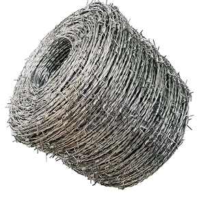 <span class=keywords><strong>Alambre</strong></span> de Púas <span class=keywords><strong>Galvanizado</strong></span> de Acero al Carbono para Cercas, Seguridad Perimetral, Protección Industrial - Product Image 5