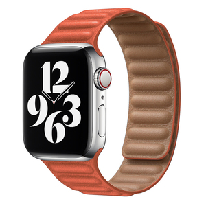 Reemplazo <span class=keywords><strong>Correa</strong></span> magnética pulsera de cuero lazo banda Compatible para <span class=keywords><strong>Apple</strong></span> <span class=keywords><strong>Watch</strong></span> serie 44mm 40mm <span class=keywords><strong>Loop</strong></span> - Product Image 2