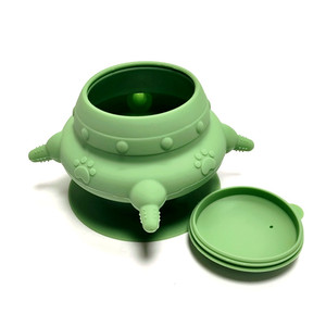 Nouvelle Arrivée Usine En Gros 300ml Silicone Lait Mangeoire Bol Avec 4 Tétines Mamelon Bouteilles Chatons <span class=keywords><strong>Chiots</strong></span> et Lapins Mangeoire - Product Image 6