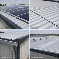 Entrepôt de structure en acier préfabriqué personnalisé Application légère à faible coût Atelier de construction ASTM Soudage Coupe Traitement Service