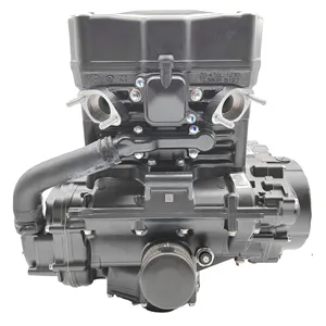 Zongshen 더블 실린더 8 밸브 모터 트윈 CDI RX3S 380cc 400cc 물 냉각 엔진 리갈 랩터 쿼드