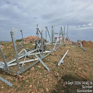 Feuerverzinkter Stahl 15m 3-Beiniger Kommunikations-Antennenturm - Product Image 4