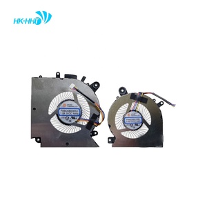Ventilateur pour ordinateur portable MSI GT76 <span class=keywords><strong>GF76</strong></span> GL76 GF66 GL66 MS-1581 Refroidissement CPU GPU Ventilateur N459 N460 - Product Image 2