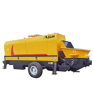 Verschillende Capaciteit Mini Trailer Pompmachine Pomp Beton Filipijnen Prijs Draagbare Betonpompen Te Koop