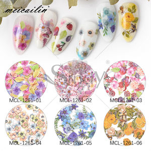 Nuovo disegno del fiore Nail Glitter Nail paillettes <span class=keywords><strong>fiocchi</strong></span> - Product Image 3