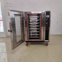 Four à convection électrique à gaz pour boulangerie, four à air chaud, équipement de boulangerie à vendre