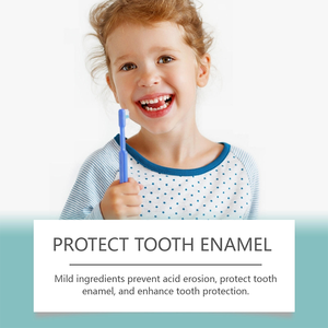 ยาสีฟันเด็ก ORALHOE กลิ่นมิ้นท์ 120 กรัม - ปราศจากฟลูออไรด์ ช่วยให้ฟันขาว ดูแลช่องปากอย่างอ่อนโยน สะดวกสบายและใช้งานง่าย - Product Image 5