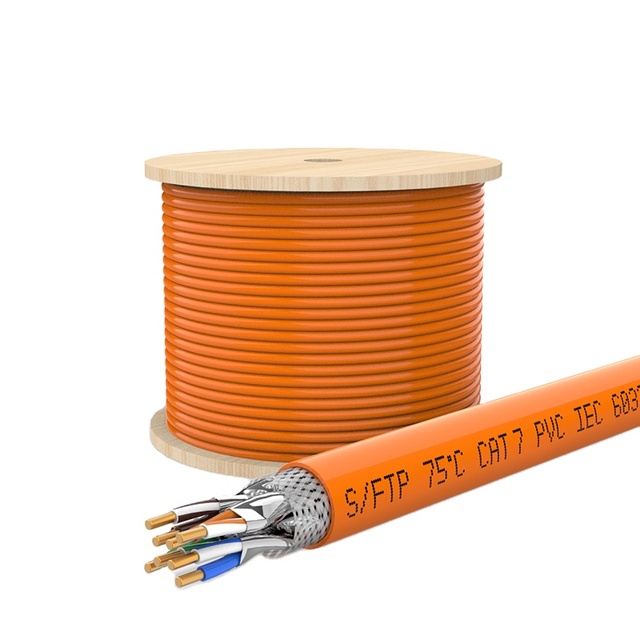 ZHEFAN Factory Price Shielded Network Stp Ftp Cat6 Cable Certifier Lan Cat7 Sftp Cable