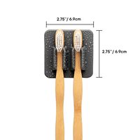 YDS porte-brosse à dents Silicone organisateur de toilette douche salle de bain accessoire caractéristiques Silicone Grip câble accessoires stockage