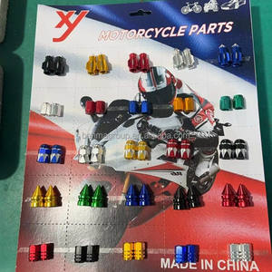 फैशन टायर धूल कवर सीएनसी पार्ट्स मोटरसाइकिल सजावट सामान अनुकूलित शैली वाल्व कवर - Product Image 4