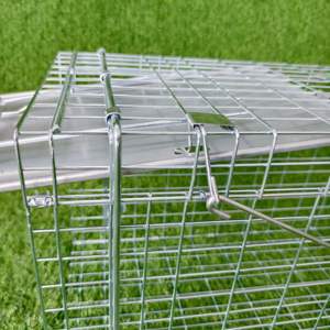 Haute qualité Offre Spéciale sans cruauté des animaux vivants piège <span class=keywords><strong>Cage</strong></span> usine en gros antiparasitaire pliable - Product Image 5