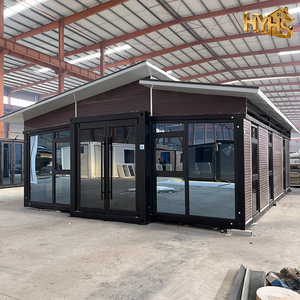 Maisons modulaires portables de luxe préfabriquées en conteneurs de 20 et 40 pieds avec 2 chambres et salle de bain, livraison depuis la Chine - Product Image 1
