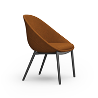 Grande chaise de loisirs nordique moderne avec cadre en bois massif, pivotante, en tissu, avec dossier, pour salon, bureau à domicile, école, salle de sport
