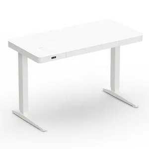 Эргономичная офисная мебель Электрический умный двухмоторный сидячий стол Регулируемый стоячий стол