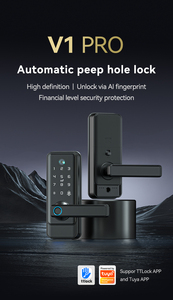 Ttlock app điều khiển từ xa Vân Tay Bàn Phím kỹ thuật số NFC mã tuya khóa thông minh cho nhà khách sạn - Product Image 4