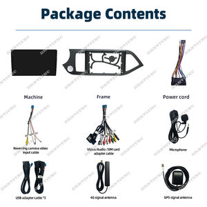 Radio de Coche 2K 7870 8 Núcleos Android 13, Pantalla Estéreo con Carplay, Cámara 360, Reproductor de Audio GPS para <span class=keywords><strong>KIA</strong></span> Morning <span class=keywords><strong>Picanto</strong></span> 2012 - 2016 - Product Image 4