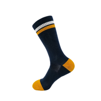 Chaussettes de randonnée en laine mérinos pour le sport de plein air, avec logo personnalisé, tricotées, avec protection du talon et des orteils, compression