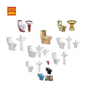 Conjunto de lavabo de porcelana para baño, conjunto de aseo de porcelana moderna, Commode, proveedor de China