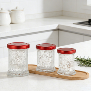 Bocaux en verre multi-tailles avec couvercles, résistants à la chaleur, petits pots à ragoût <span class=keywords><strong>pour</strong></span> nids d'oiseaux, aliments <span class=keywords><strong>pour</strong></span> bébés, desserts, vente en gros - Product Image 3