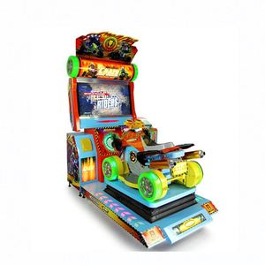 เครื่องเล่นเกมขับรถเด็กแบบหยอดเหรียญ 4 ล้อสุดมันส์ สำหรับขาย - Product Image 2