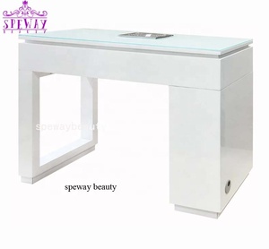 Nueva <span class=keywords><strong>mesa</strong></span> de uñas de salón de 2 plazas moderna europea - Product Image 2