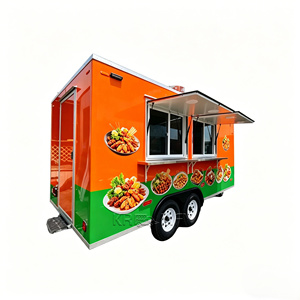 Remolque de Comida y Café con Certificación CE, Equipado Completamente, Directo de Fábrica, para Venta Ambulante Comercial, Cocina Móvil - Product Image 3