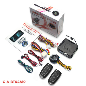 Kit de modification automobile : Démarrage à une touche, télécommande Bluetooth pour téléphone portable, entrée sans <span class=keywords><strong>clé</strong></span>, dispositif antivol - Product Image 2