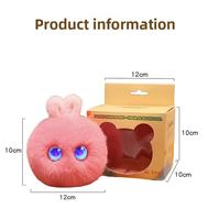Produit phare : Compagnon de bureau IA Lapin, Robot poupée compagnon émotionnel à dialogue intelligent, Jouet en peluche éducatif et Pendentif