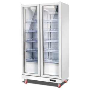 Réfrigérateur à boissons écologique en acier inoxydable à 4 portes grande capacité pour supermarchés et hôtels VNT- - Product Image 5