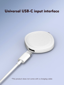Chargeur sans fil magnétique pour montre, chargeur sans fil magnétique pour montre, chargeur sans fil pour montre avec sortie <span class=keywords><strong>USB</strong></span>-<span class=keywords><strong>C</strong></span> et <span class=keywords><strong>USB</strong></span>-A - Product Image 4