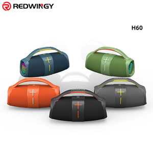 Redwingy-altavoz portátil amplificado Boombox, 20W, Bluetooth 5,1, inalámbrico, resistente al agua, bajo sonido, H60 - Product Image 2