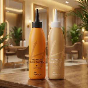 Solution de permanente à froid PH9.7, lotion de permanente à la kératine, parfum frais, utilisation professionnelle en salon, boucles rebondissantes longue durée, cheveux doux - Product Image 2