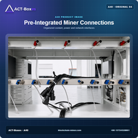 Boîtiers ACT 40 Miner 230kW à refroidissement liquide pour l'extraction minier ASIC Antminer avec refroidisseur sec et surveillance HMI intelligente – Direct Usine